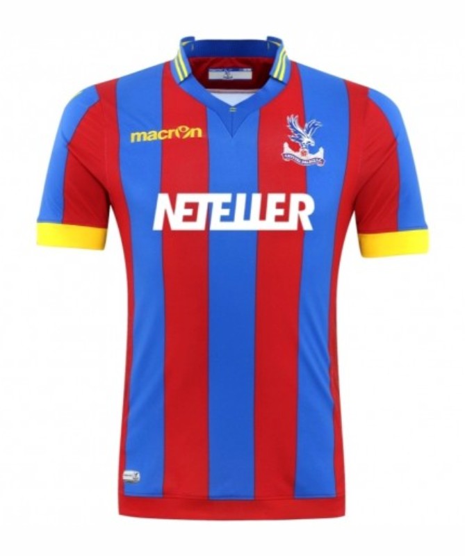 Maillot Domicile Crystal Palace 2014-15