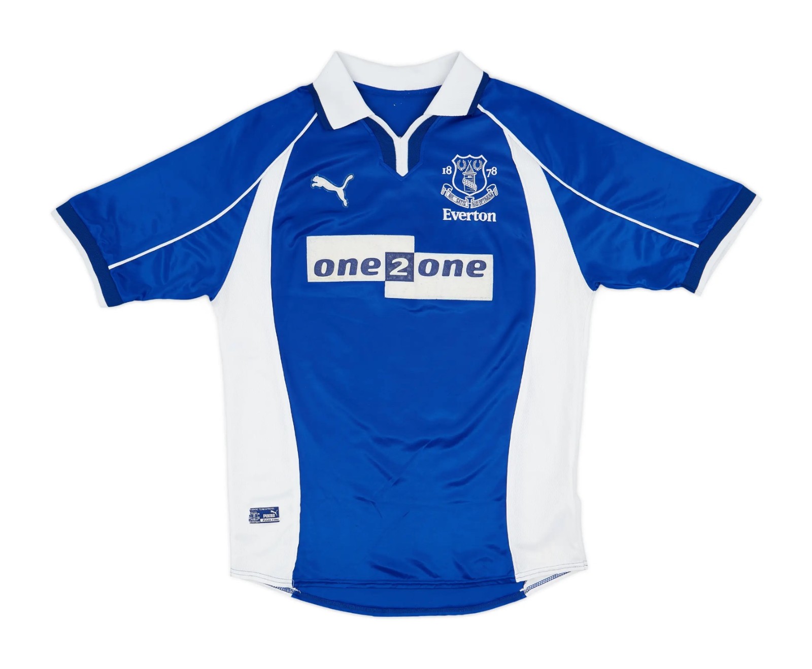 Maillot Domicile Everton 2001-02