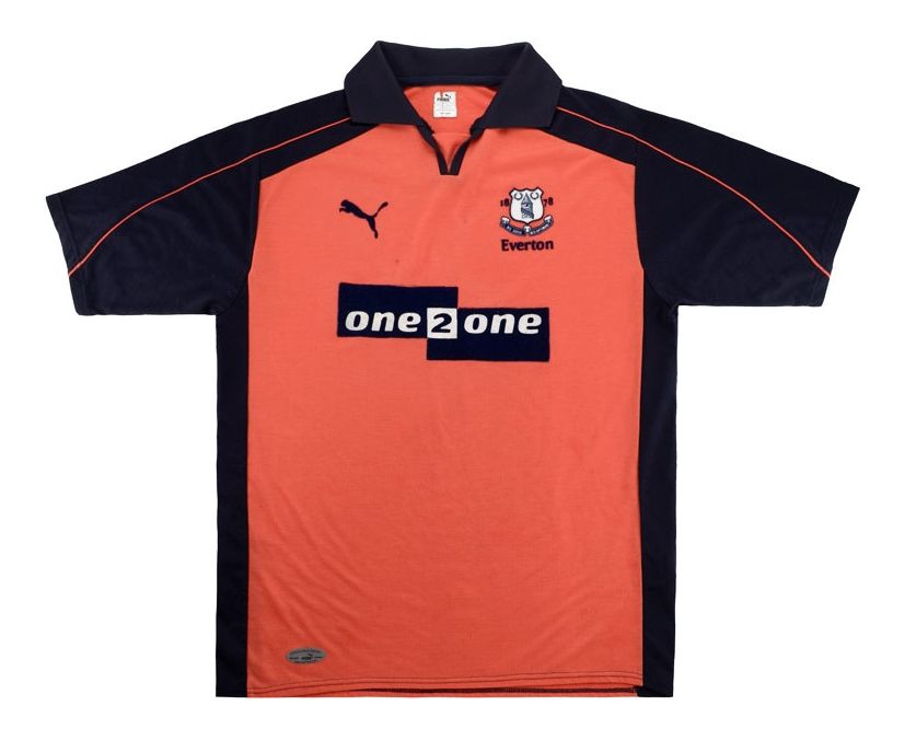 Maillot Third Everton 2001-02