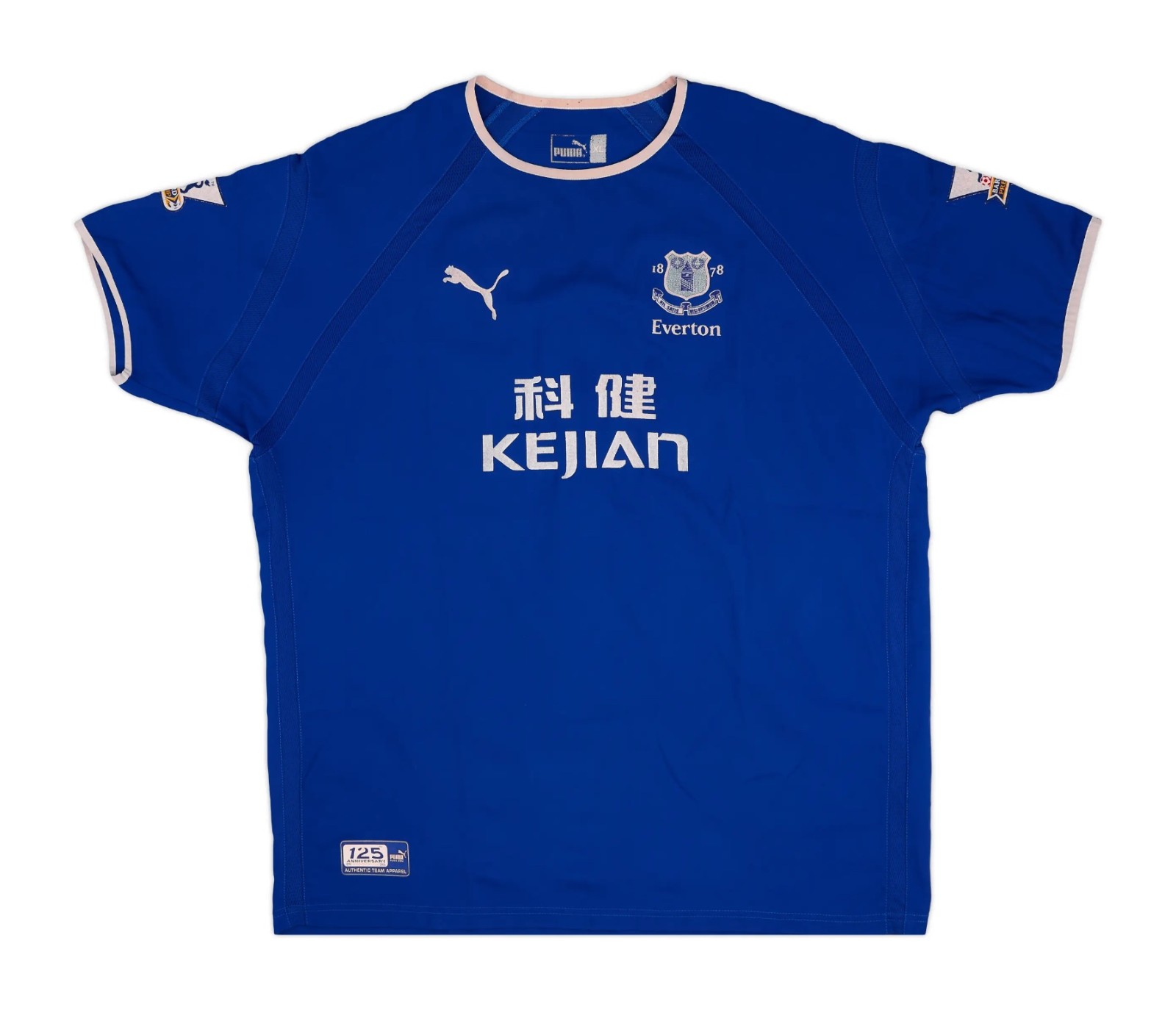 Maillot Domicile Everton 2003-04