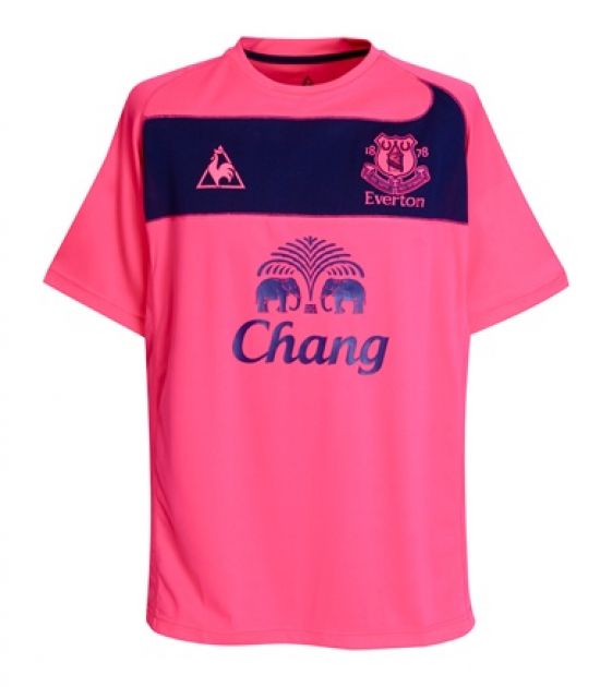 Maillot Exterieur Everton 2010-11