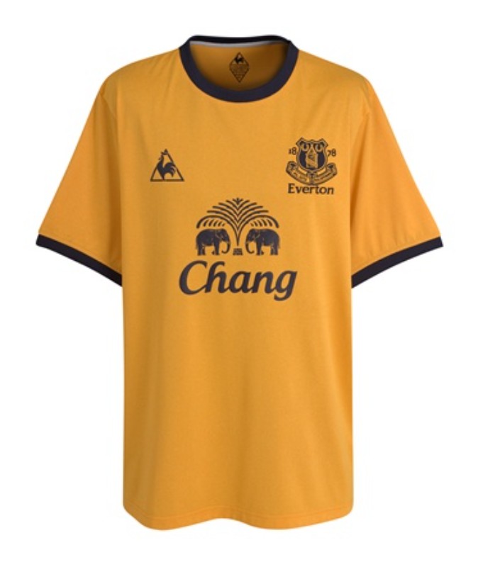 Maillot Exterieur Everton 2011-12
