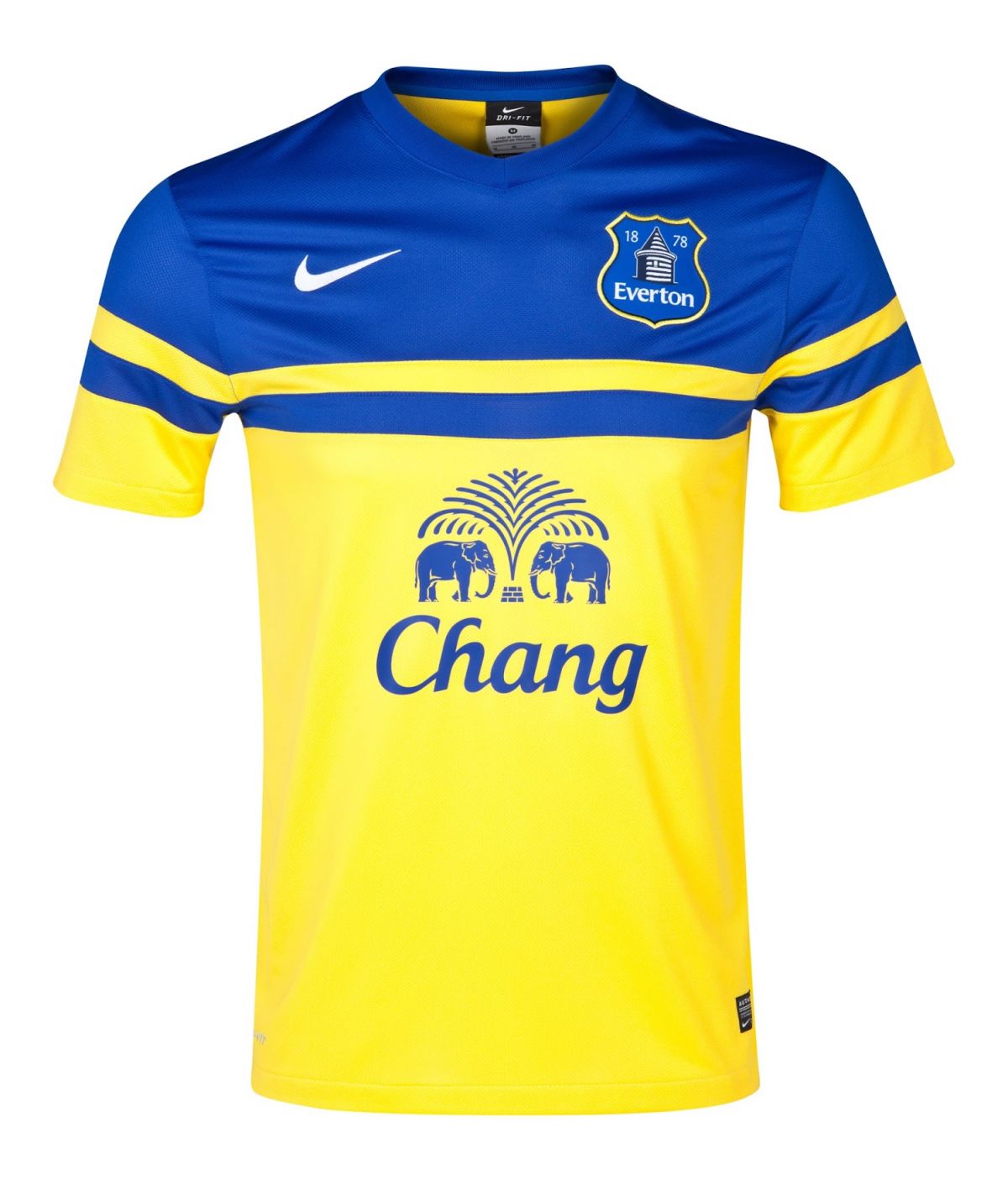Maillot Exterieur Everton 2013-14