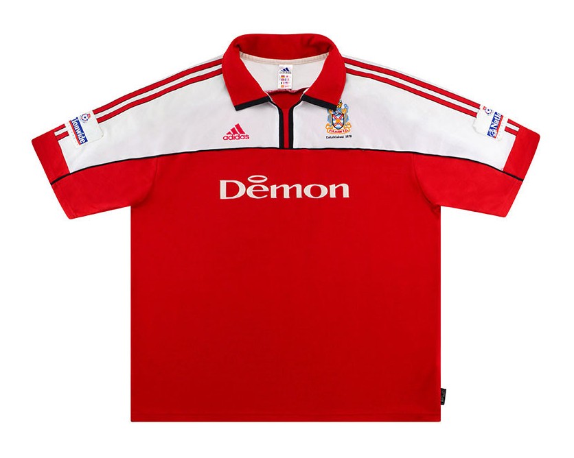 Maillot Exterieur Fulham 2000-01