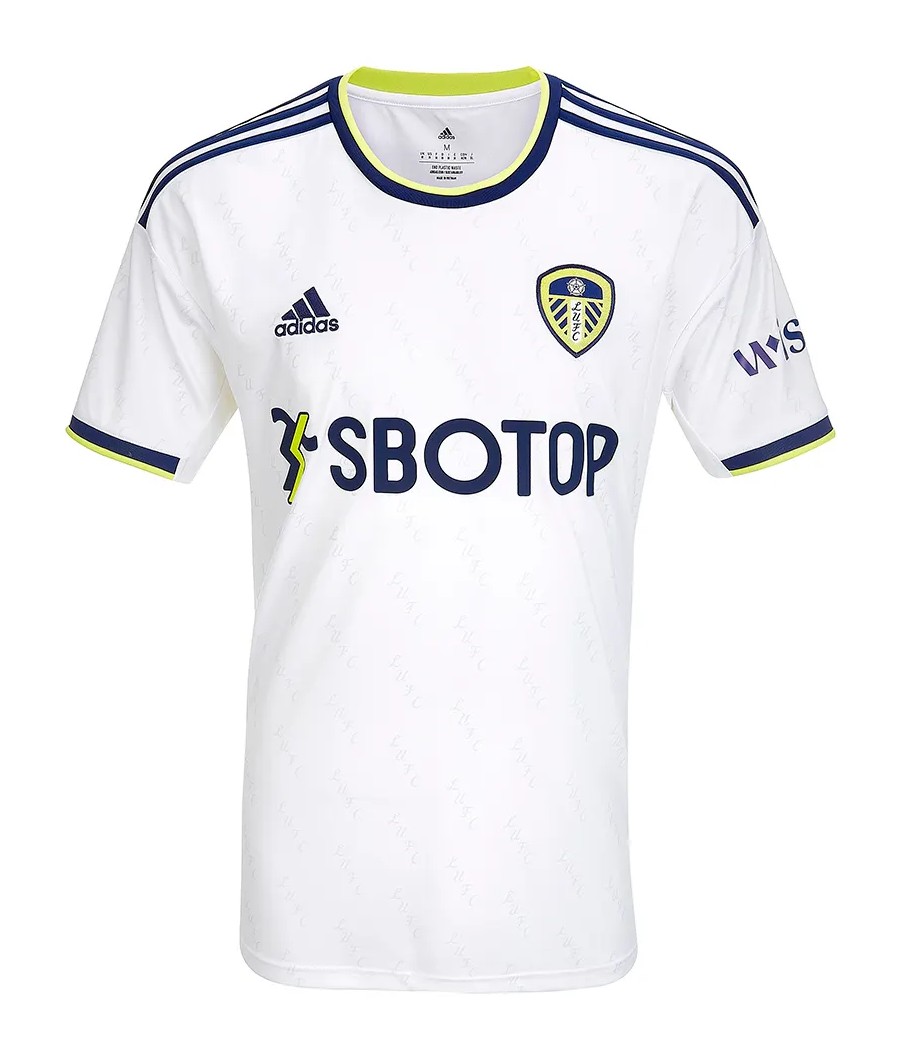 Maillot Domicile Leeds 2022-23