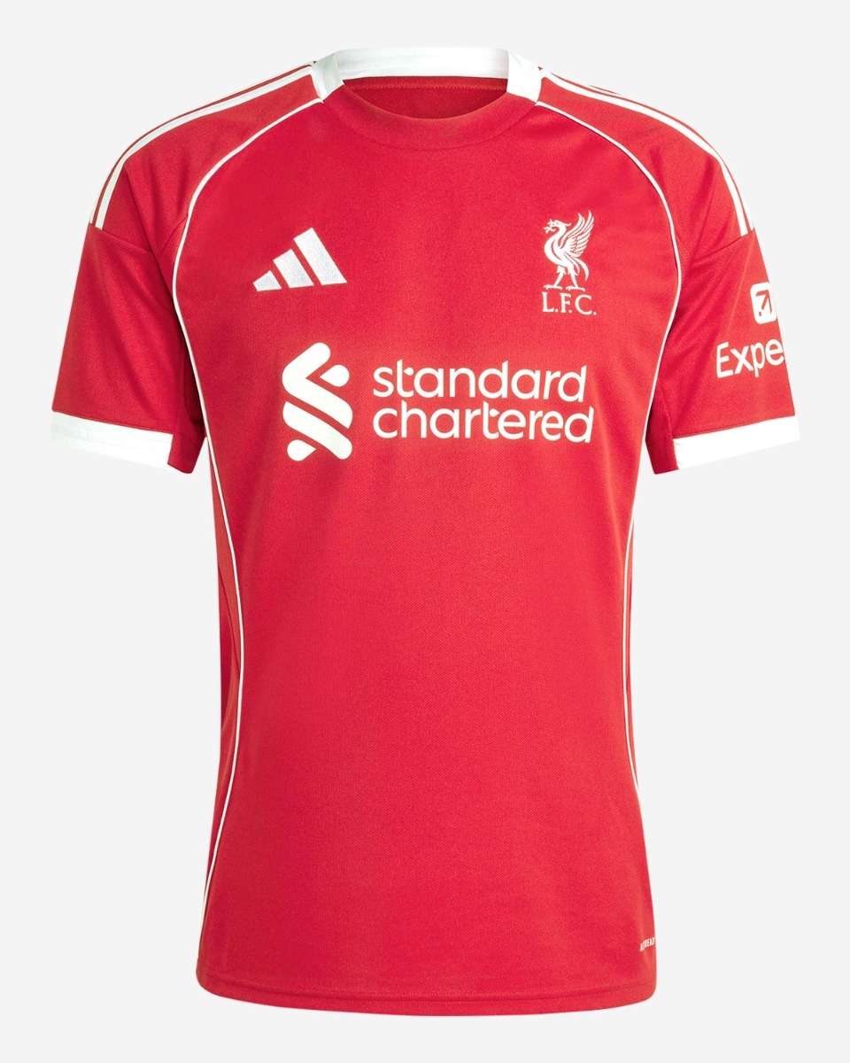 Maillot Domicile Liverpool 2025-26