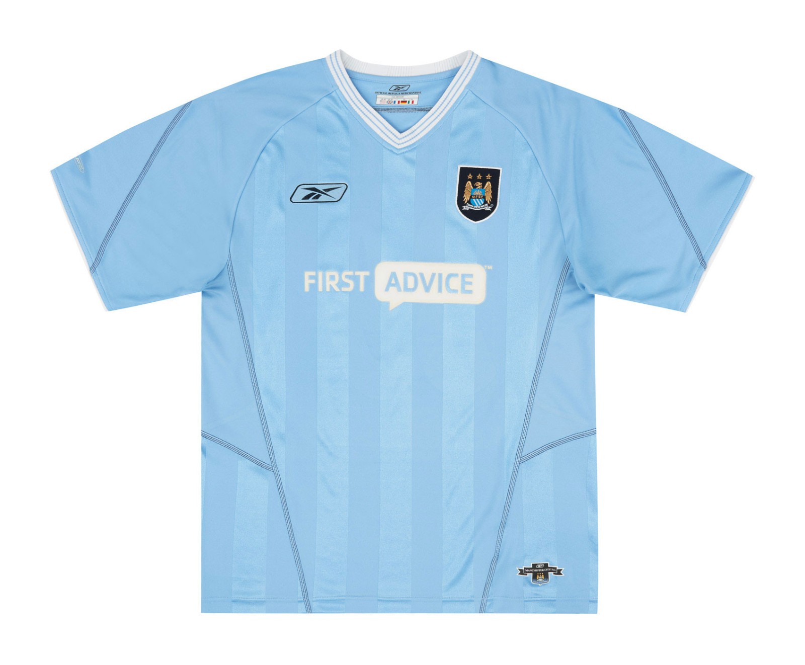 Maillot Domicile Manchester City 2003-04