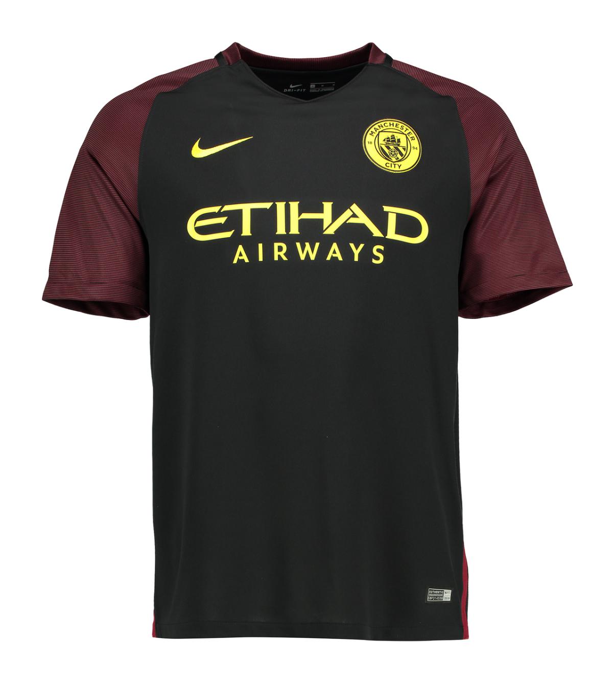 Maillot Exterieur Manchester City 2016-17