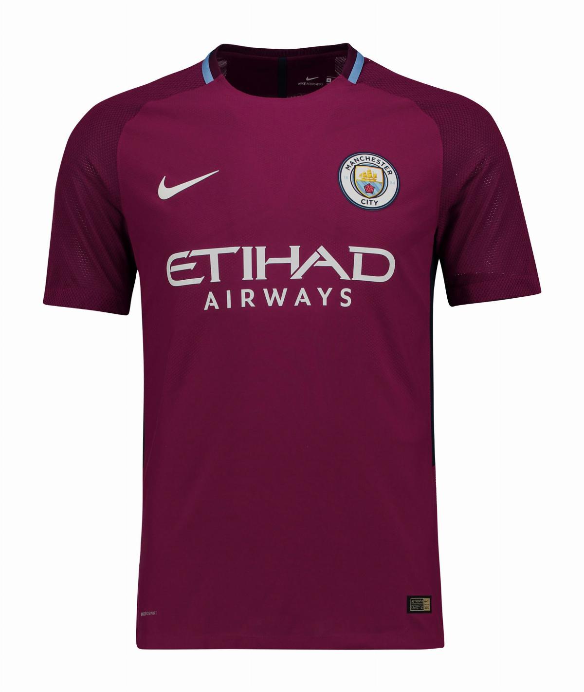 Maillot Exterieur Manchester City 2017-18