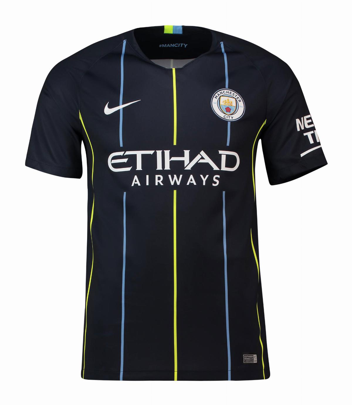 Maillot Exterieur Manchester City 2018-19