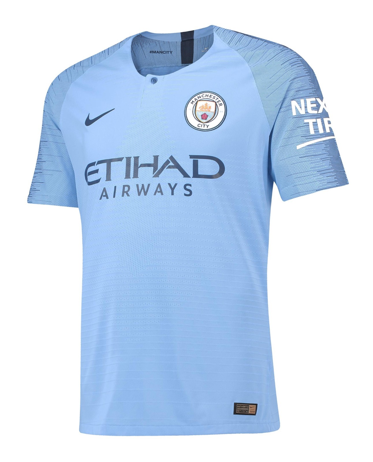 Maillot Domicile Manchester City 2018-19