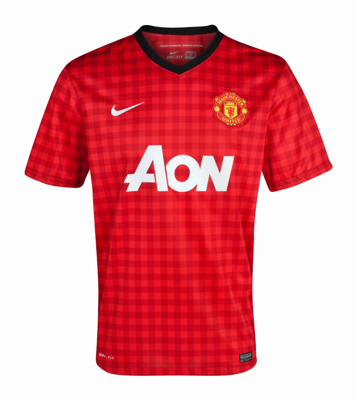 Maillot Domicile Manchester United 2012-13