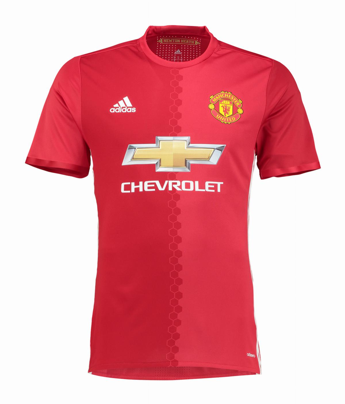 Maillot Domicile Manchester United 2016-17