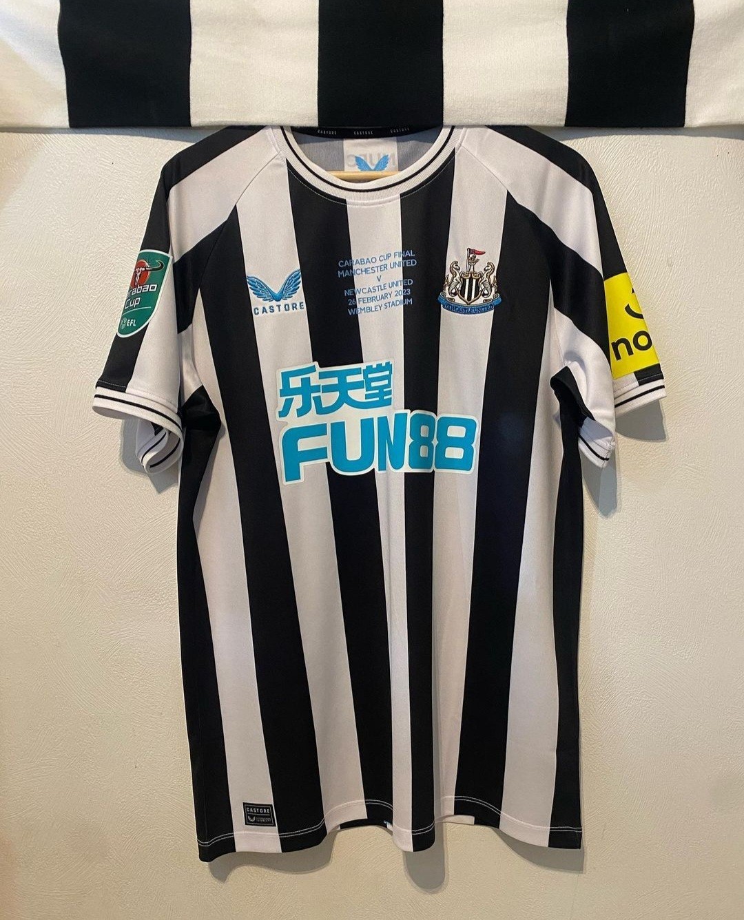 Maillot Spécial Newcastle 2022-23 EFL Cup Final