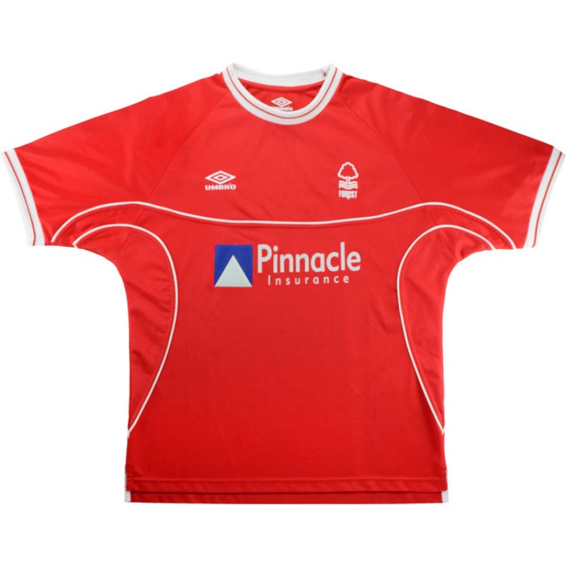 Maillot Domicile Nottingham Forest 2000-01
