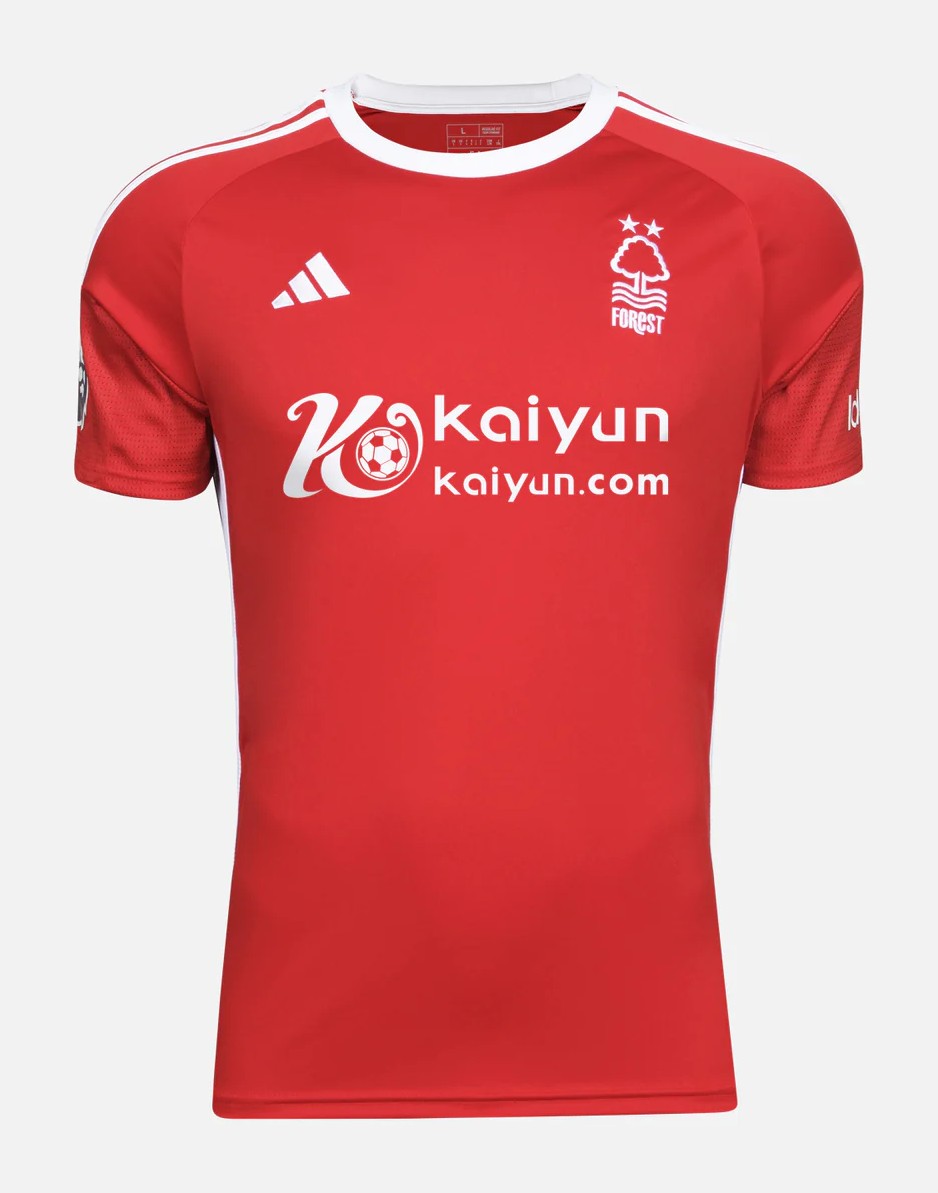 Maillot Domicile Nottingham forest 2023-24