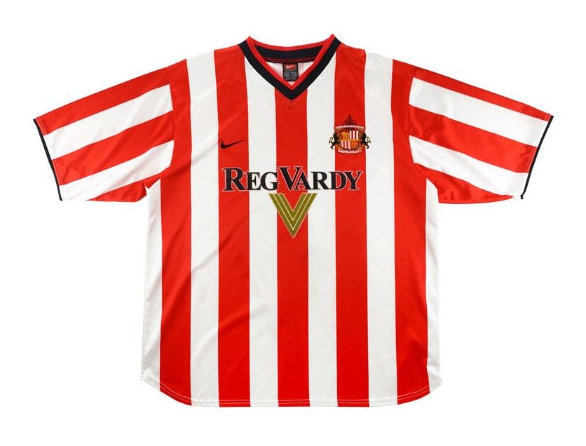Maillot Domicile Sunderland 2001-02