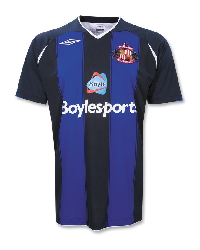 Maillot Exterieur Sunderland 2008-09