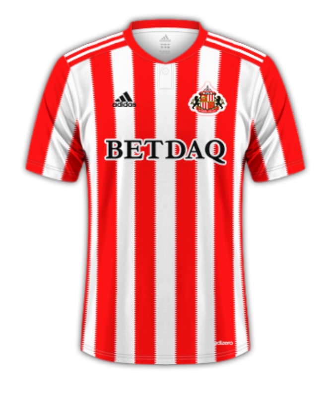 Maillot Domicile Sunderland 2018-19