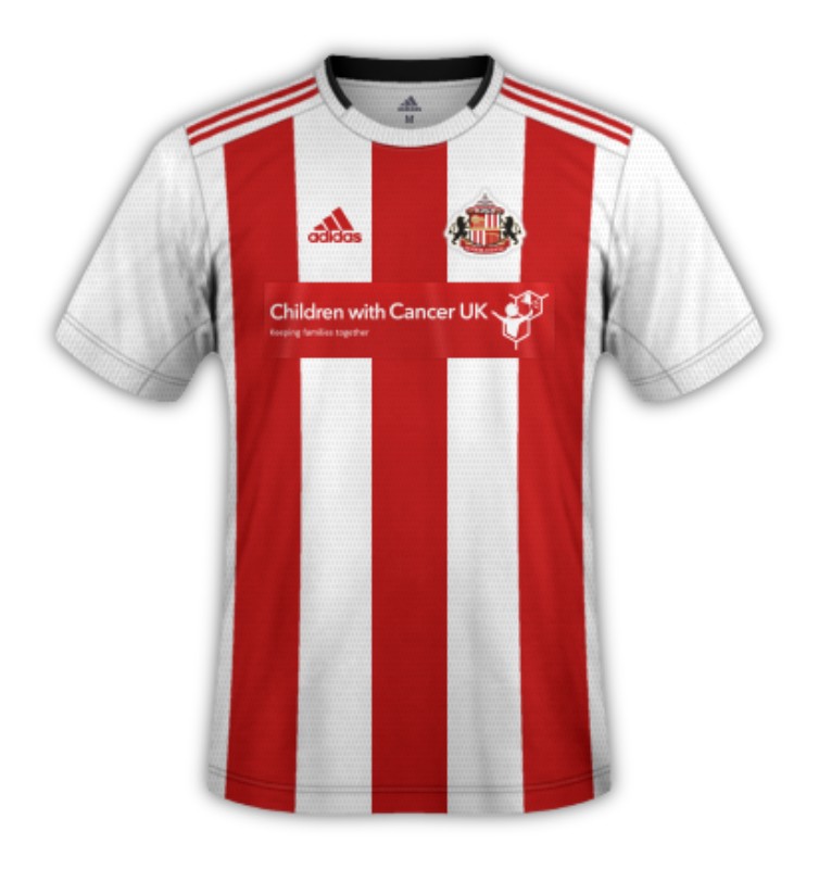 Maillot Domicile Sunderland 2019-20