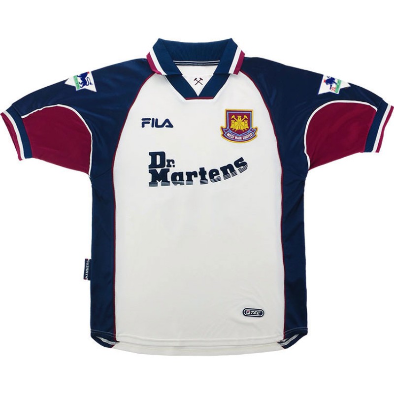 Maillot Exterieur West Ham 2000-01