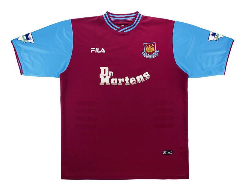 Maillot Domicile West Ham 2002-03