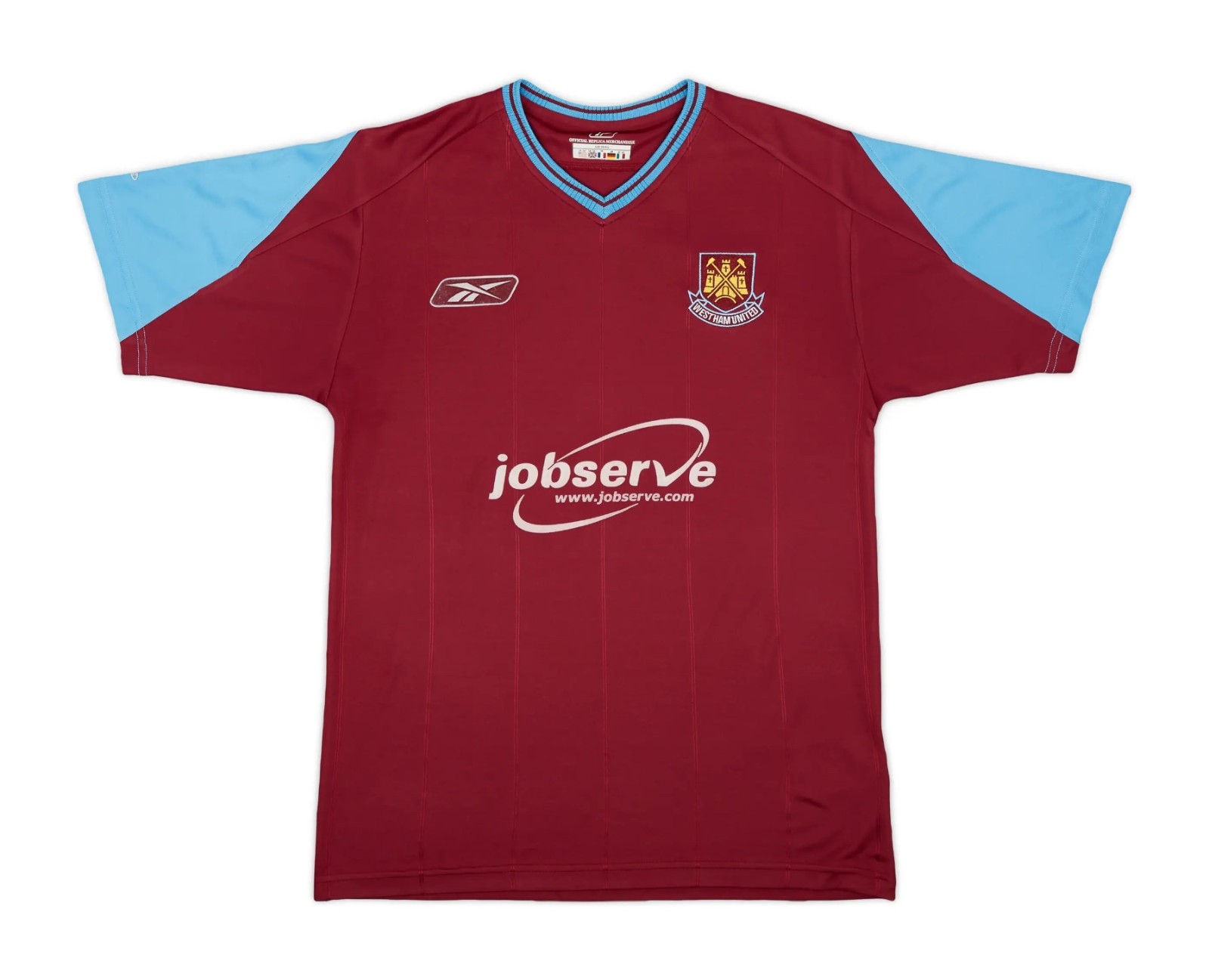 Maillot Domicile West Ham 2004-05