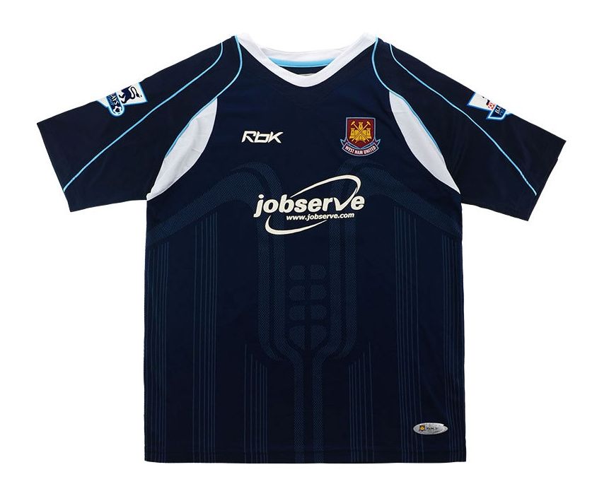 Maillot Exterieur West Ham 2006-07