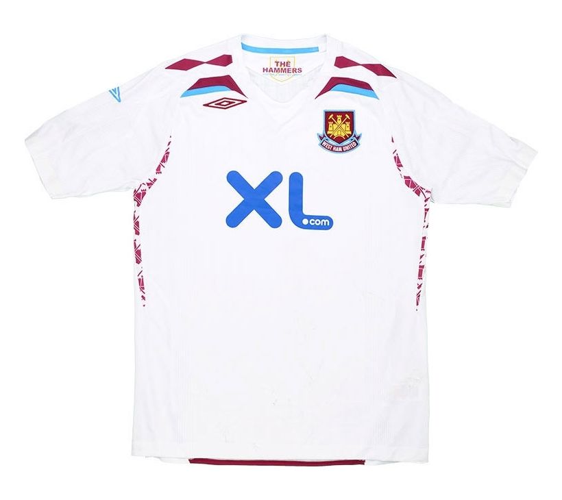 Maillot Exterieur West Ham 2007-08