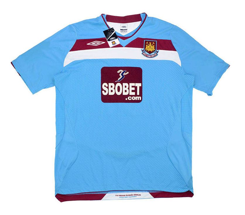 Maillot Exterieur West Ham 2008-09