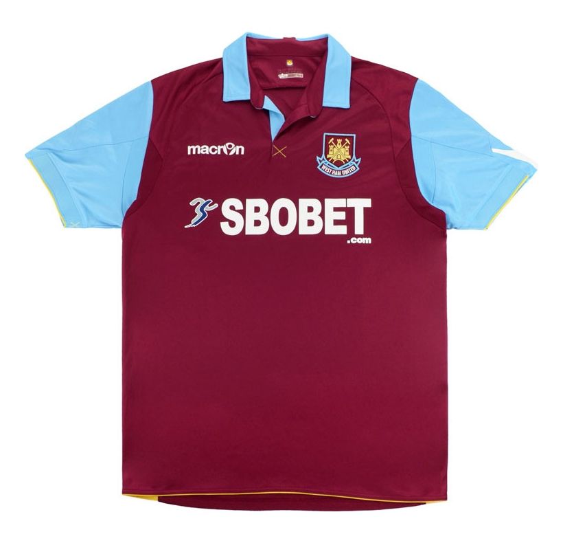 Maillot Domicile West Ham 2010-11
