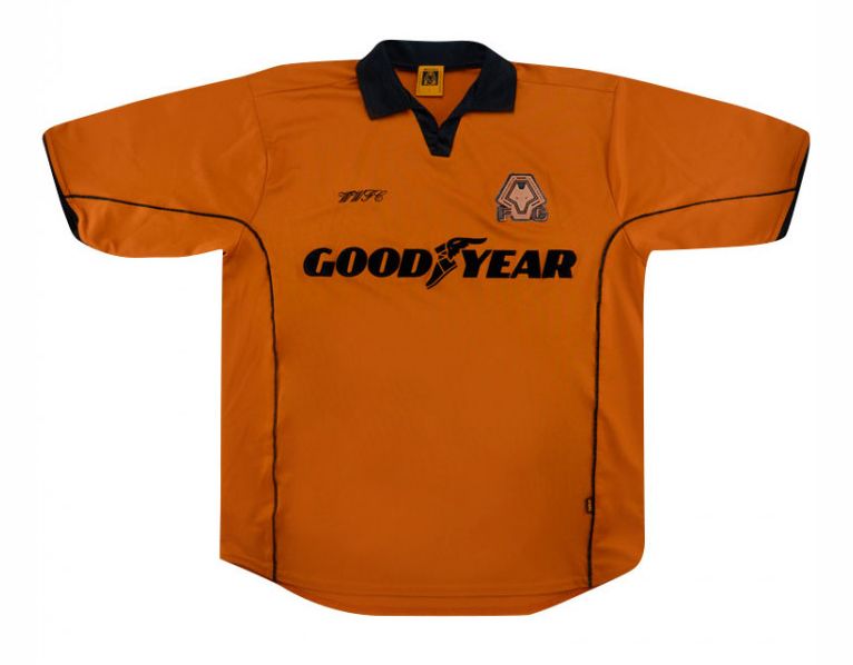 Maillot Domicile Wolves 2000-01