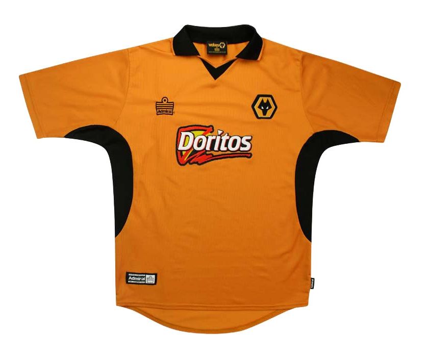 Maillot Domicile Wolves 2002-03