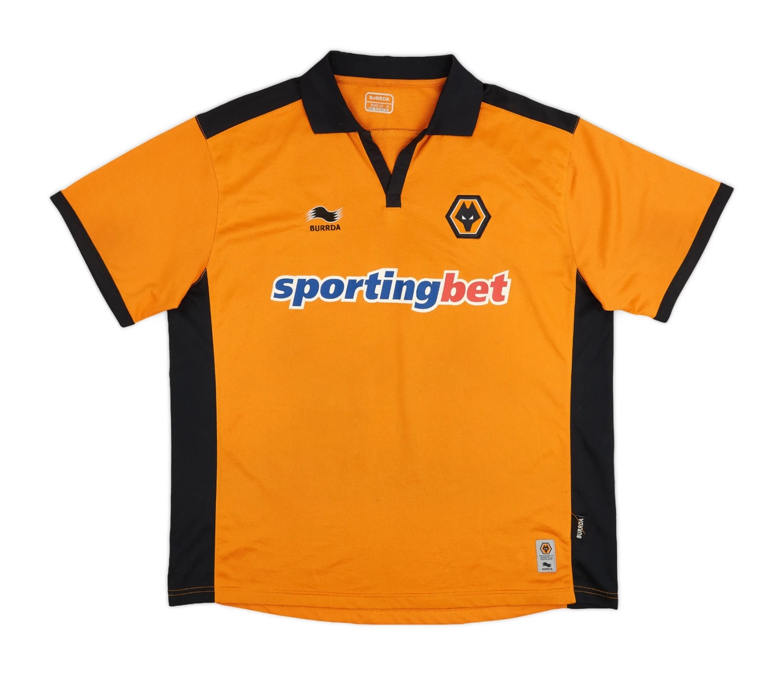 Maillot Domicile Wolves 2010-11