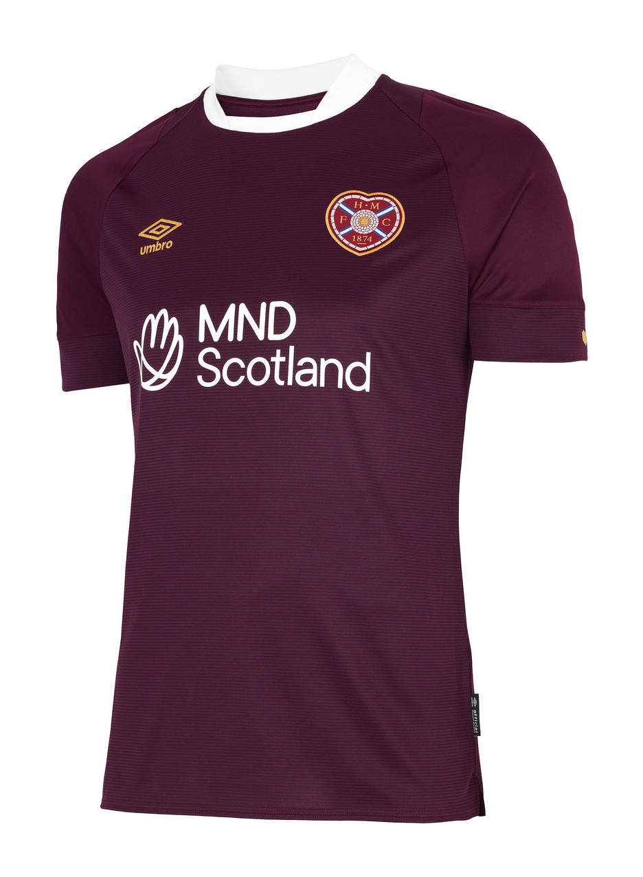 Maillot Domicile Hearts 2022-23
