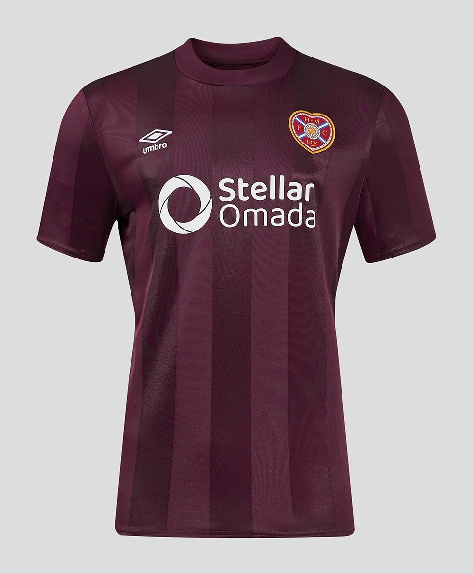 Maillot Domicile Hearts 2024-25