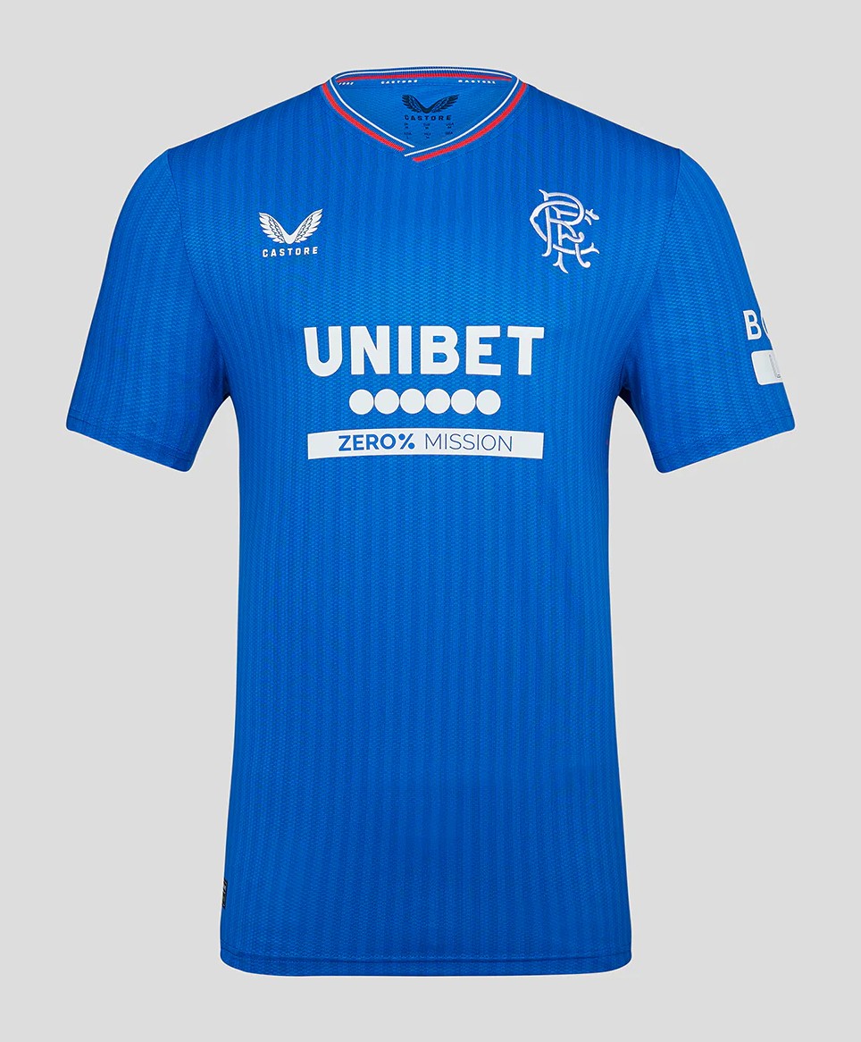 Maillot Domicile Rangers 2023-24