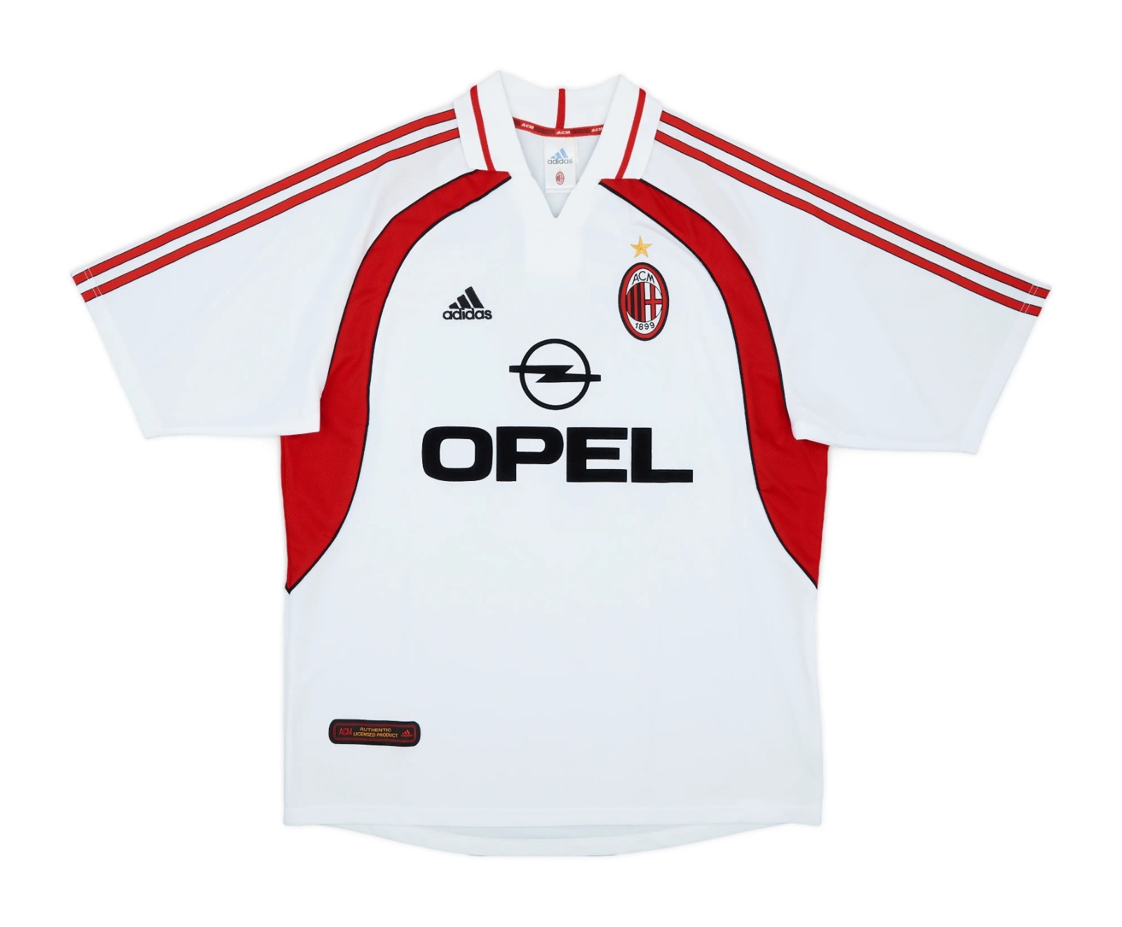 Maillot Exterieur AC Milan 2000-01
