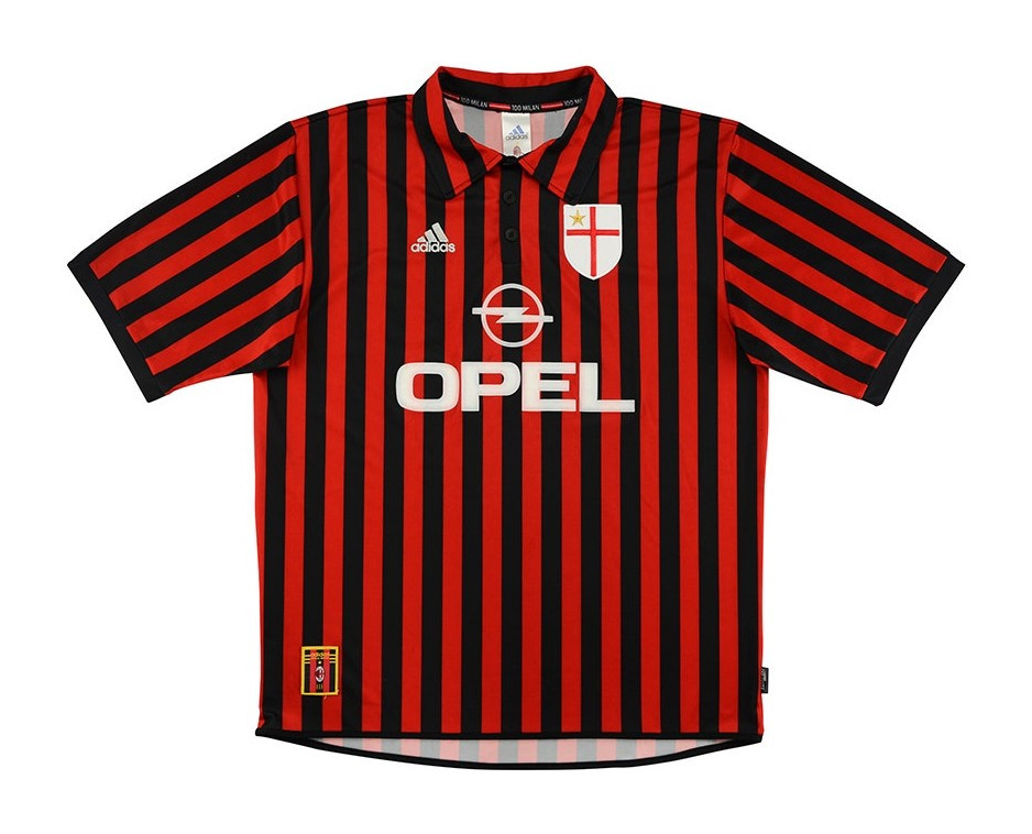 Maillot Célébration Scudetto AC Milan 2000-01