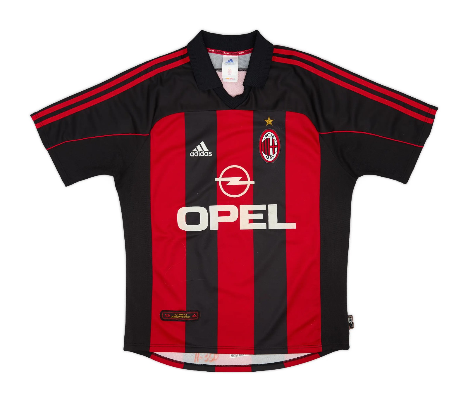 Maillot Domicile AC Milan 2001-02