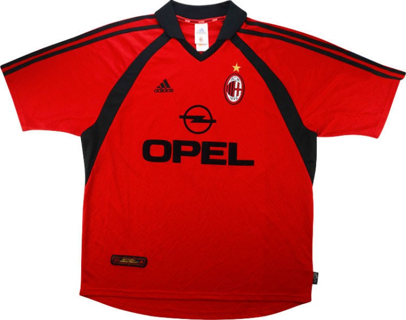Maillot Third AC Milan 2001-02