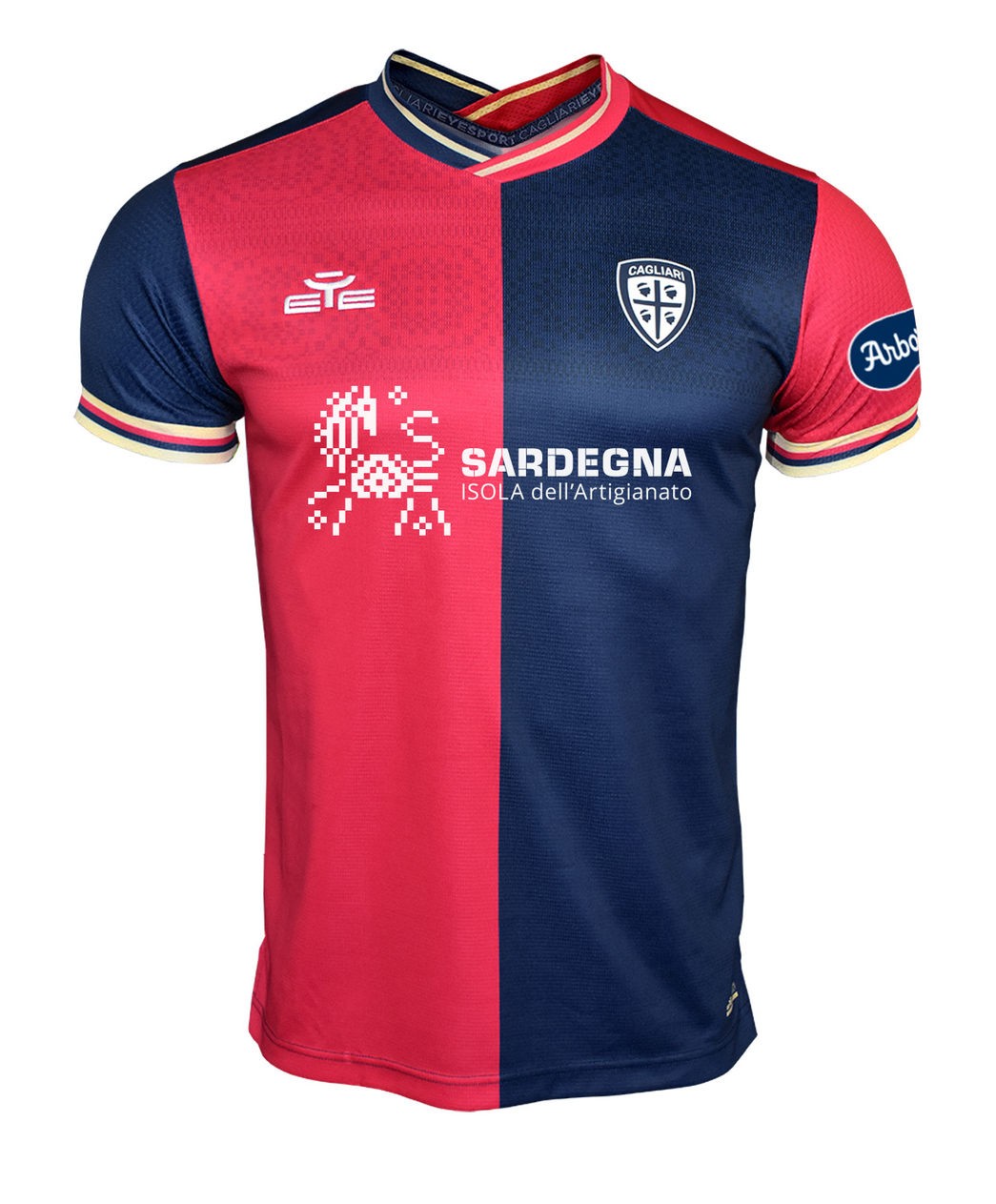 Maillot Domicile Cagliari 2022-23