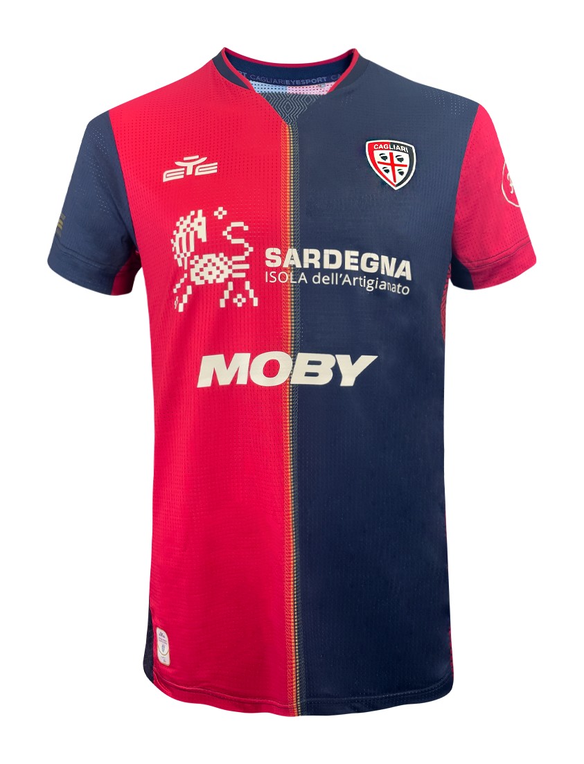 Maillot Domicile Cagliari 2024-25