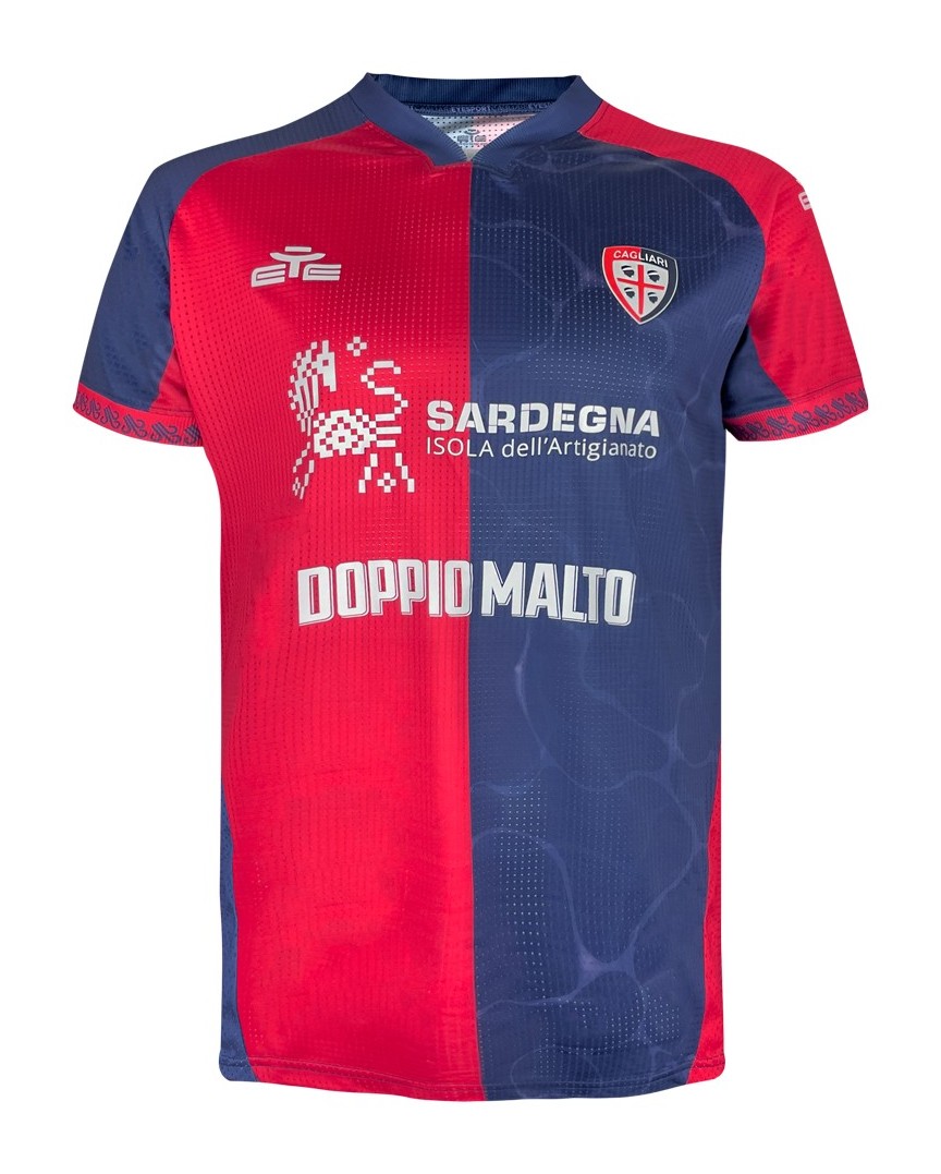 Maillot Domicile Cagliari 2025-26