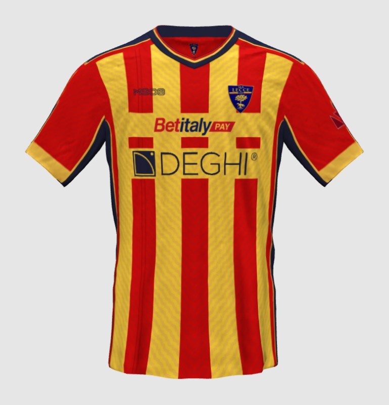 Maillot Domicile Lecce 2024-25
