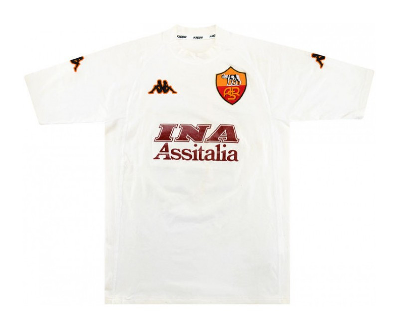 Maillot Exterieur AS Roma 2000-01