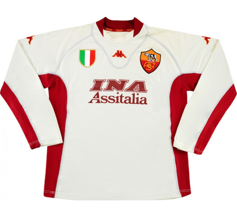 Maillot Exterieur AS Roma 2001-02