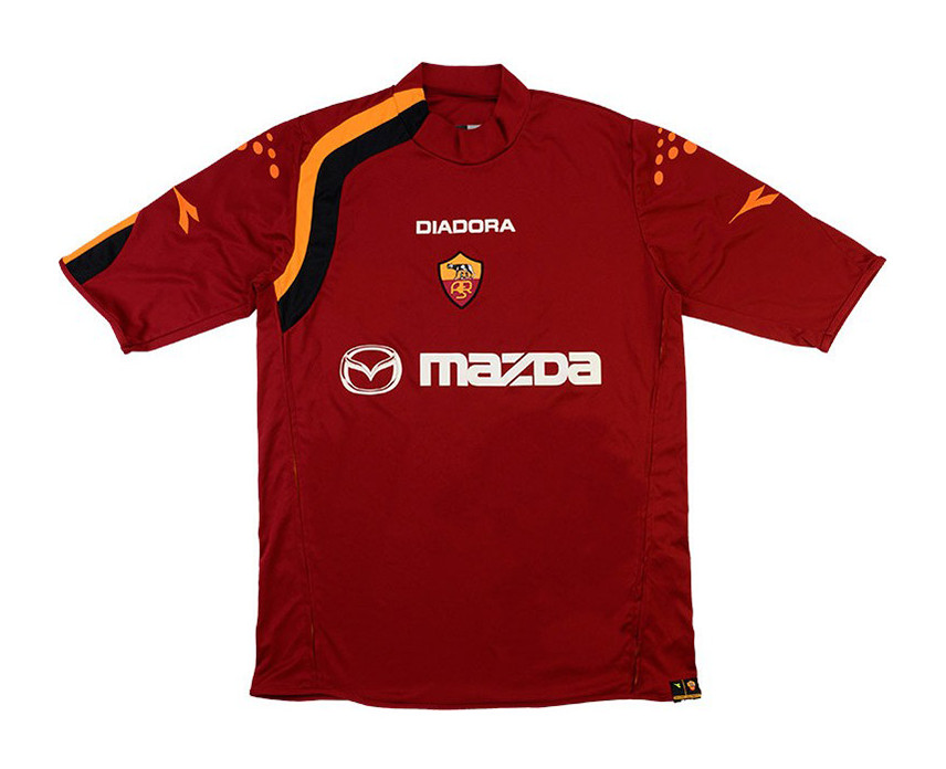 Maillot Domicile AS Roma 2004-05