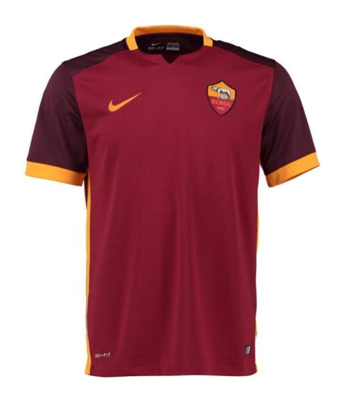 Maillot Domicile AS Roma 2015-16