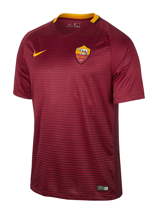 Maillot Domicile AS Roma 2016-17